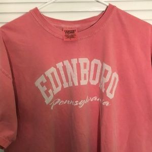 Comfort Colors Edinboro PA t shirt